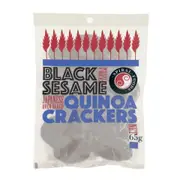 Spiral Foods Rice Crackers Black Sesame Quinoa Bulk Buy