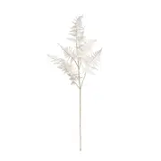 [James Lane] Deco Fern White Spray - 20cm x 17cm x 86cm