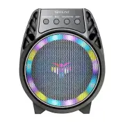 4" Bluetooth TWS Party Speaker w/ LED Lights & Multi-Connectivity (IQ-1804BT)