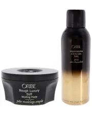 Oribe Unisex Rough Luxury Soft Molding Paste & Impermeable Anti 2pc Kit