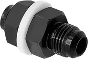 Zreneyfex Male 6AN Bulkhead Fuel Cell Fitting Adapter Aluminum Straight