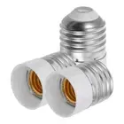 3pcs E27 To E14 Light Bulb Socket Converter Small Screw Lamp Base Adapter