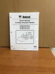 Bobcat TL470(X) Telescopic Handler Service Manual Shop Repair Book 1 # 6990103