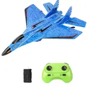 RC Plane, Remote Control Wireless Airplane Toy, RC Plane Remote Control 2CH 2.4Ghz RC Plane with Lights, Foam RC Fighter Airlane Jet for Men Women Kids