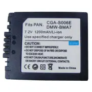 Battery for Panasonic Lumix CGA-S006 DMC-FZ35 DMC-FZ38 DMC-FZ50 DMC-FZ28 FZ8