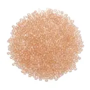 2000 Pcs Glass Seed Beads, 2mm Mini Glass Seed Spacer Bead, Champagne