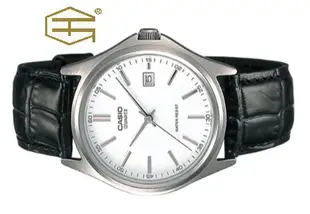 【天龜 】CASIO  簡潔白 日期石英錶  MTP-1183E-7A