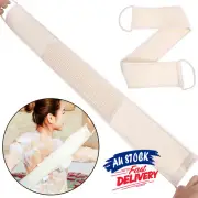Exfoliating Sponge Bath Scrubber Strap Shower Back Loofah Exfoliating Soft