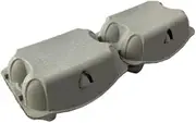 50 X Egg Cartons for 12 Eggs Full Dozen New Carton Twin Six Pack Grey