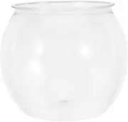 Compact Desktop Fish Bowl Tank Shatterproof Aquarium for Betta Fish Turtle Habitat and Plant Propagation Versatile Centerpiece for Home Office