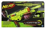 Nerf Vortex Lumitron Disc Blaster, Kids Toy Gift Gun, Glow In Dark Dart Discs