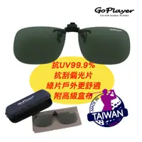 在飛比找蝦皮商城優惠-【GoPlayer】偏光太陽眼鏡夾片 (抗UV400偏光寶麗