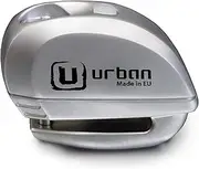 URBAN UR22 Alarm Disc Lock 120db ON/Off, Warning Function A+ Sensitivity, Replaceable Alarm Module, Waterproof, Longlife Lithium Battery, Electronic Reminder, Universal Motorbikes, Bicycles, Scooters