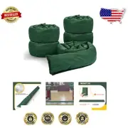 Versatile 5 Pcs Water Barriers - Expandable Sandless Sandbags for Flood Control