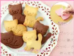 ASDFKITTY*日本ARNEST超萌小貓咪餅乾壓模型組-日本正版商品