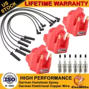 Ignition Coil & Iridium Spark Plug & Wire Set for 2000-05 Chevrolet Impala DR39