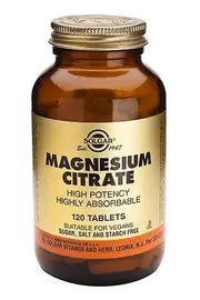 Solgar Magnesium Citrate Tablets, 120