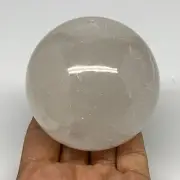 525g, 2.9"(72mm), Quartz Sphere Crystal Gemstone Ball @Brazil, B22438