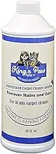 King's Paw Supply Co Household Carpet Cleaner Solution for Pets - Use In Any Carpet Shampooer Machine - Deep Cleaning For Everyday Dog Odor On Carpets, Couch, Upholstery, and Rugs