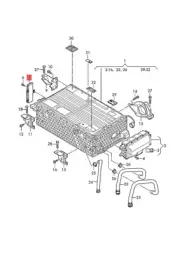 Genuine AUDI VW Audi Q8 Q7 Touareg 4MB 4MG 4MN CR7 Ctrl Unit 4M4915233AC