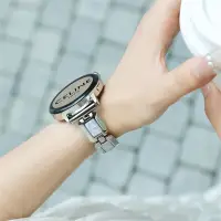 在飛比找蝦皮商城精選優惠-金屬鏈條式錶帶 22mm 適用華為榮耀MagicGT2手錶帶