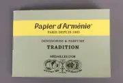 Papier D Armenie Traditional Burning Papers - 1 Book of 12 Sheets