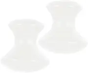 Ipetboom Natural Crystal Gua Sha Scraping Tool 2pcs Mushroom Shape Face Massager for Relaxation Health