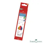 FABER-CASTELL 紅色系 2B大三角鉛筆 12支入-2入組