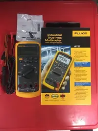 在飛比找Yahoo!奇摩拍賣優惠-美國 FLUKE 87V 87-5  萬用電表 工業電表 馬