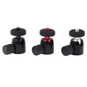 Round Head Tripod Head Camera 360 Panoramic with 1/4" Screw Thread Mount