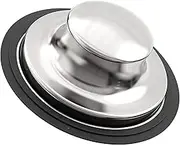 3.35 Inch Kitchen Sink Stopper for Garbage Disposal Stopper, Stainless Steel Garbage Disposal Plug Fits Standard Kitchen Drain Size of 3 1/2 Inch, for Insinkerator, Kitchenaid, Kohler, Waste King