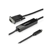 Startech CDP2VGAMM1MB 3.3FT/1M USB TYPE C (DP ALT MODE HBR2) TO VGA CABLE / 1920