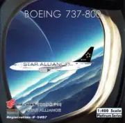 PHX11791 1:400 Phoenix Model Air China B737-800(W) Reg #B-5497 'Star Alliance'