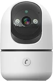 WiFi lP Camera Indoor Surveillance Camera Pan & Tilt, One Touch Call Night Vision Remote Monitor Motion & Person Detection Cloud Storage Two Way Audio Smart Home Camera