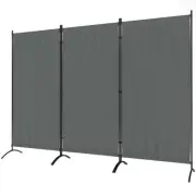 Room Divider Folding Privacy Screens 3 Panel Partitions Dividers Portable Sep...