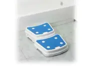 Set of 3 Stackable Step Stools Non-Slip Bath Safety Mobility Aid Shower Steps