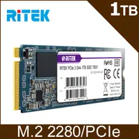 在飛比找PChome24h購物優惠-RITEK錸德 T801 1TB M2 2280/PCI-E