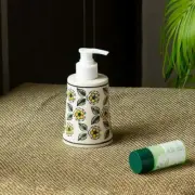 Ceramic Bath Decor Bathroom Accessory Cum Liquid Soap Dispenser