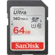 SanDisk Ultra SDXC 64GB, C10, UHS-I, 140MB/s R 記憶卡