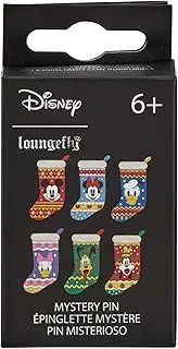[Funko] Loungefly - Walt Disney - Mickey Mouse and Friends Christmas Stocking - Blind Purchase Enamel Pin - Mickey Mouse - Blind Box Enamel Pins - Cute Collectable Novelty Brooch - for Backpacks & Bags