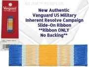 US Military New Vanguard Inherent Resolve Campaign Slide-On Uniform Ribbon 3I1