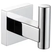 Bath Towel Hook Polished Chrome, SUS304 Stainless Steel Modern Shower Robe Ho...