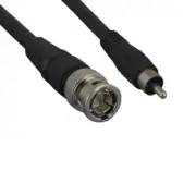 [Lot10] 25Ft Premium BNC To RCA Male Video Cable Composite 22AWG 75Ohm CCTV VCR