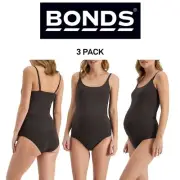 Bonds Womens Bases Maternity Scoop Singlet Soft and Comfy Support 3 Pack YWU9