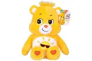 Care Bears 9" Fun Size Plush - Funshine Bear - Yellow Plushie for Ages 4+ Stuffed Animal, Super Soft and Cuddly Good for Girls and Boys, Employees, Collectors, Great Valentines Day Gift For Kids