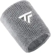 Tecnifibre Tennis XL Wristband Wrist Bands Sweatband Sport Squash Cotton - Silve
