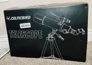 Celticbird 80mm Telescope – Beginner Astronomy Kit, Tripod & Backpack!