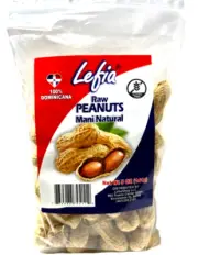 2 X Lefia Raw Peanuts, Raw Peanuts in Shell, Mani Natural 5 oz