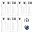 200 Pack 10ml Borosilicate Glass Screw Top Headspace Vial, Clear