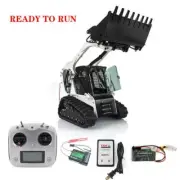 In Stock LESU 1/14 RC Hydraulic Loader Aoue-LT5 Tracked Skid-Steer Lights Sound